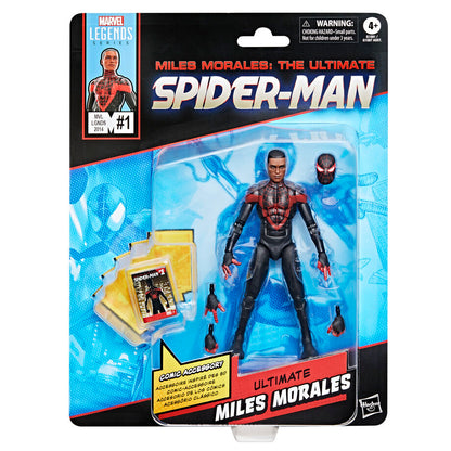 Figura Miles Morales Ultimate Spider-Man Marvel Legends 15cm