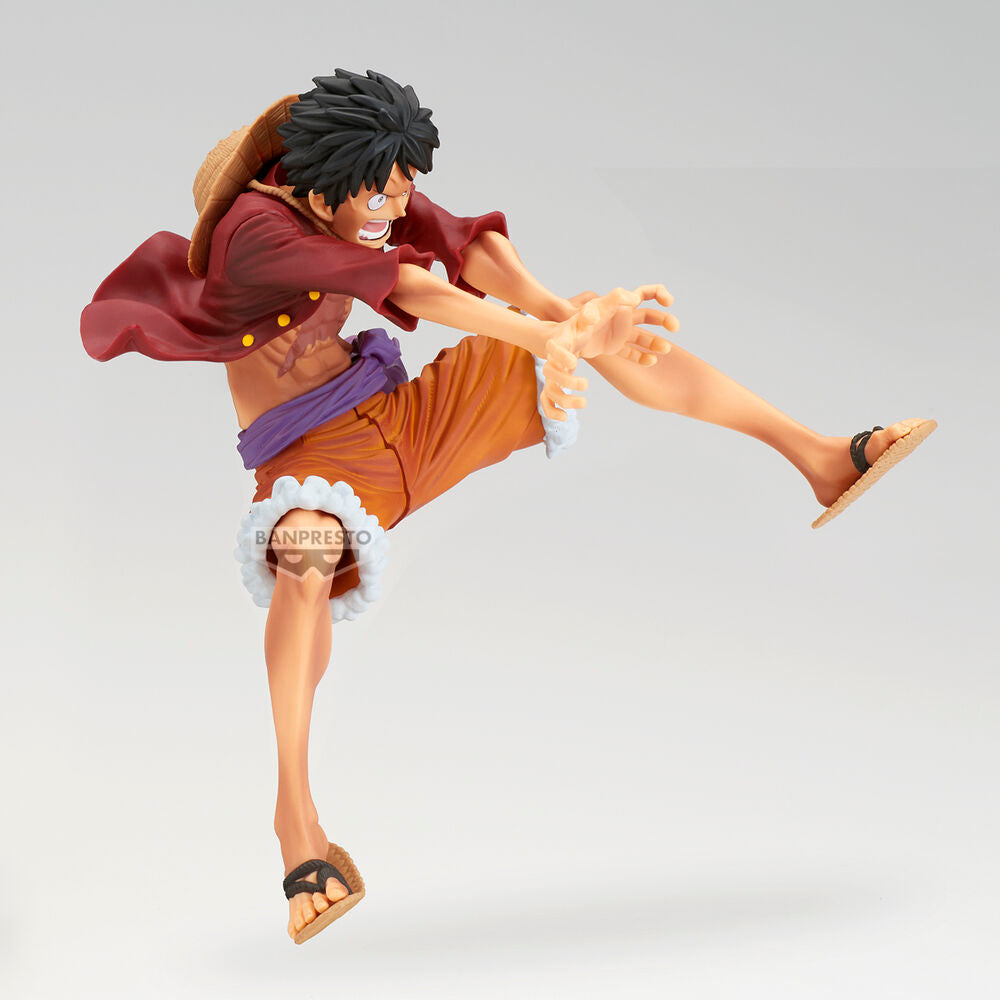 figura de luffy maximatic banpresto