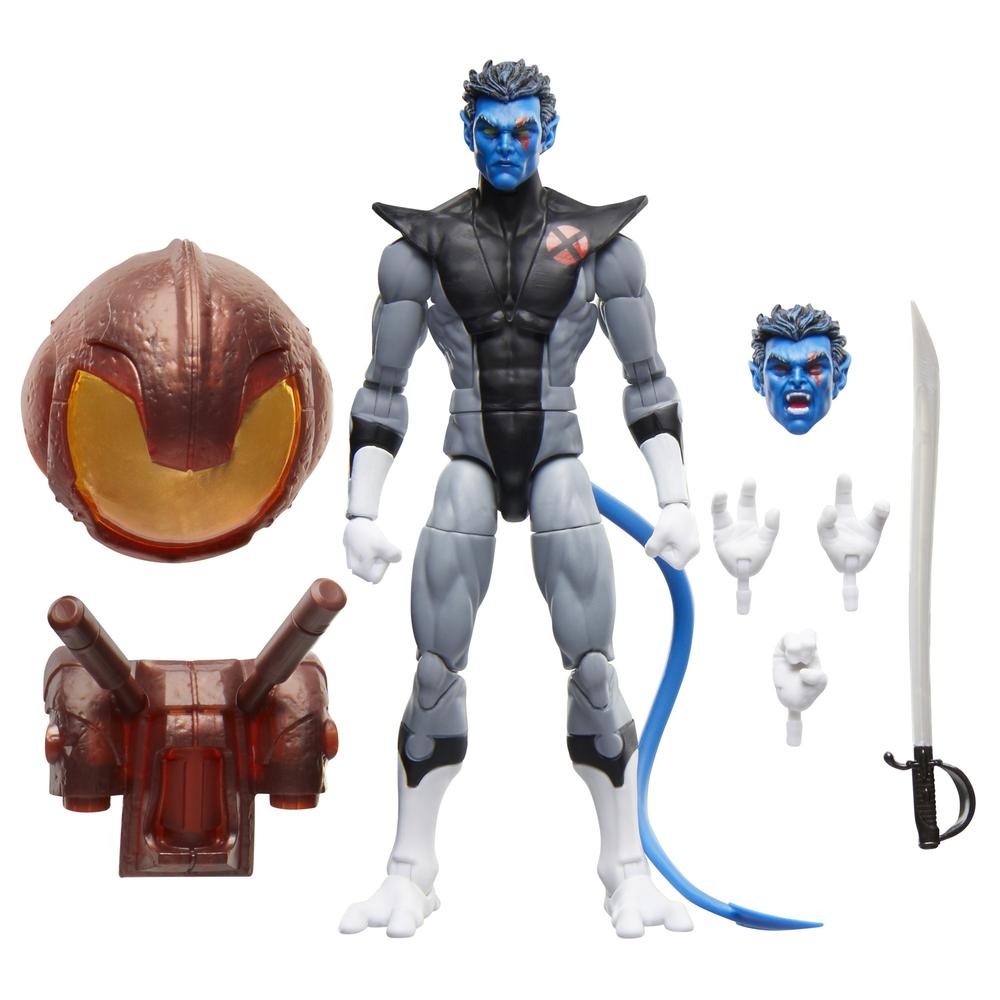 Figura Hasbro Marvel Legends Series Build a figura Marvels Nemesis X-MEN NIGHTCRAWLER