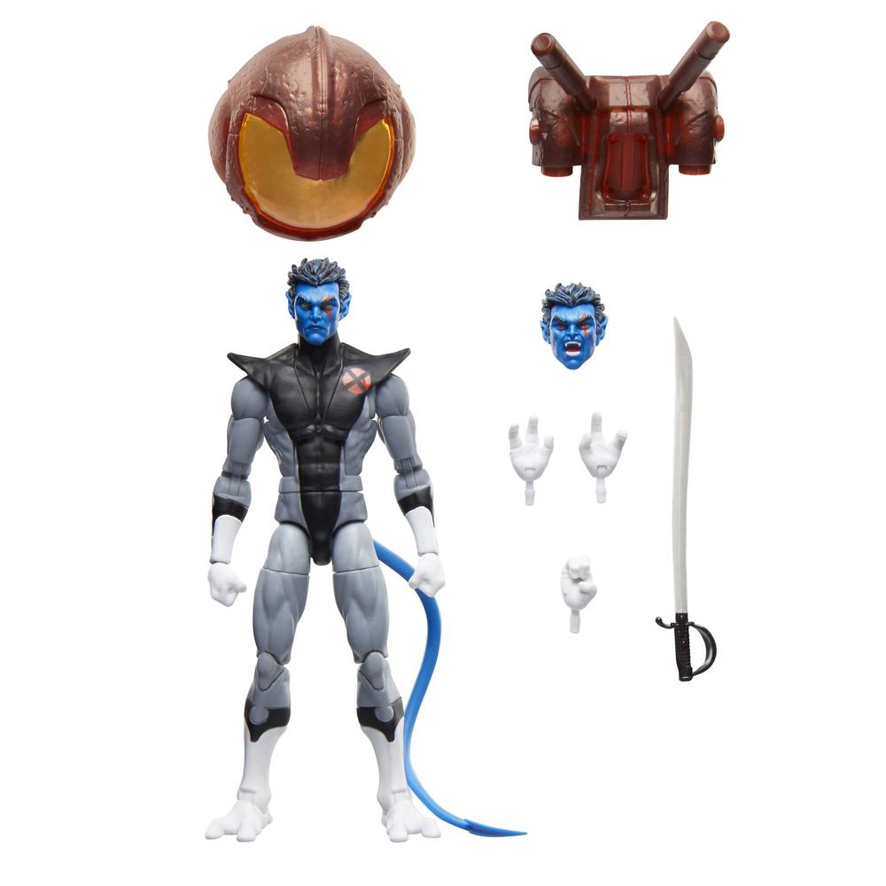 Figura Hasbro Marvel Legends Series Build a figura Marvels Nemesis X-MEN NIGHTCRAWLER