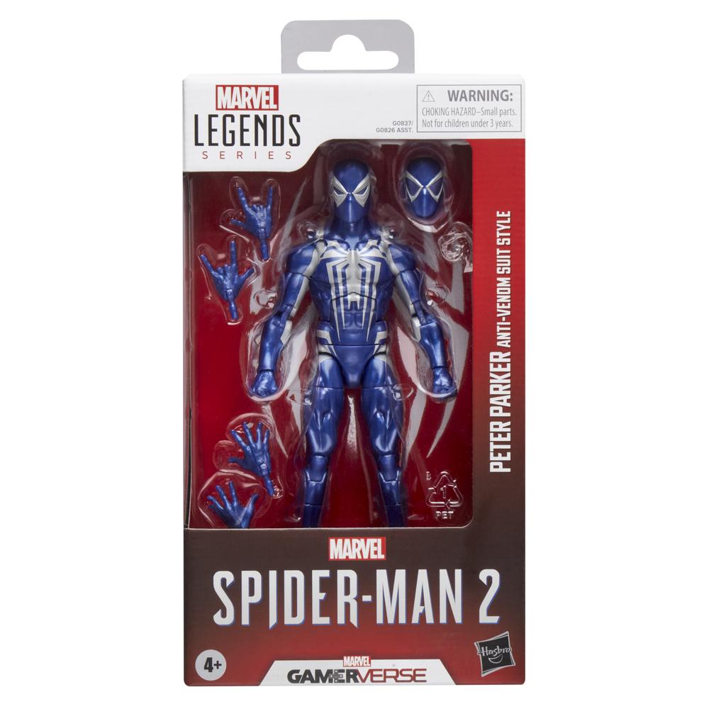 PETER PARKER ANTI-VENOM SUIT STYLE VERSION FIGURA 15 CM SPIDER-MAN 2 MARVEL LEGENDS SERIES