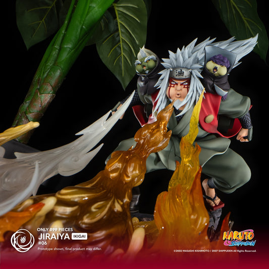 figura resina jiraiya