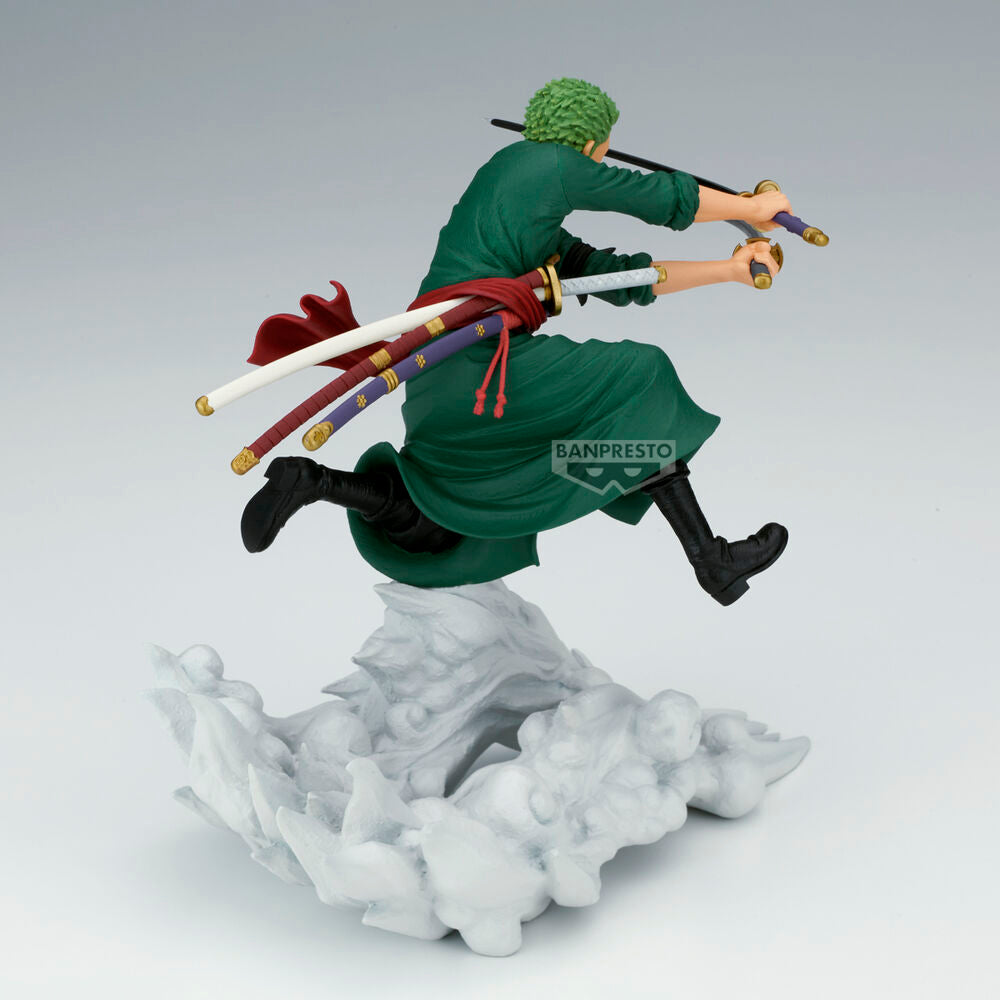 figuras zoro vs s hawk one piece