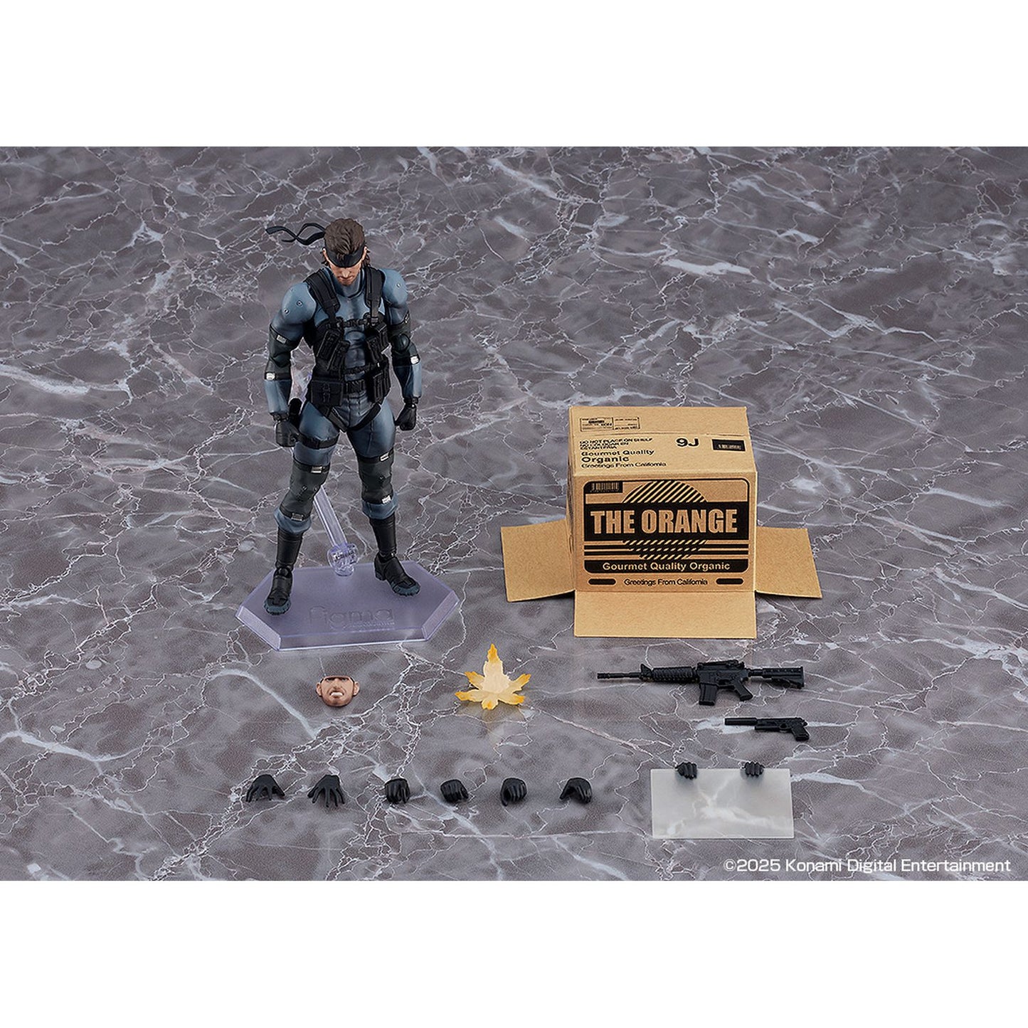 FIGURA SOLID SNAKE MGS2 VERSION UPDATED EDITION FIGURA METAL GEAR SOLID 2: SONS OF LIBERTY FIGMA