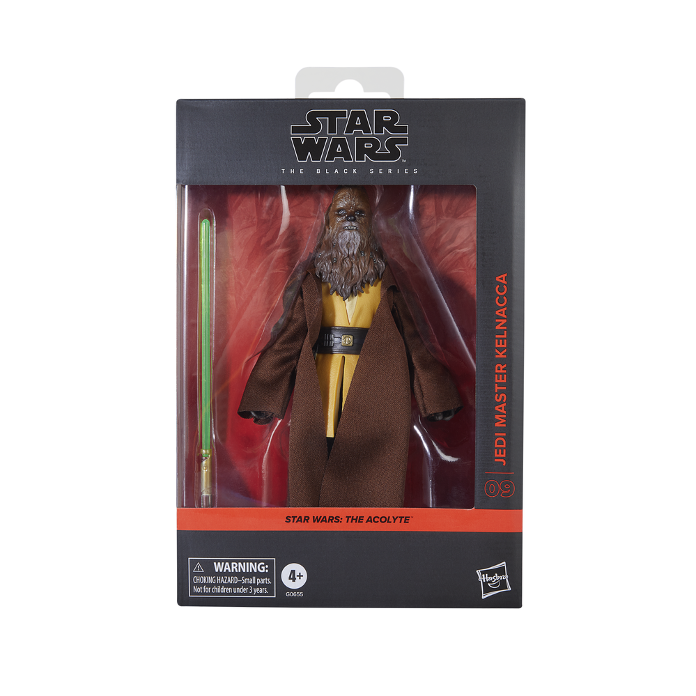 JEDI MASTER KELNACCA FIGURA 15 CM STAR WARS: THE ACOLYTE THE BLACK SERIES  