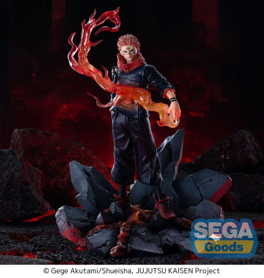 FIGURA SUKUNA FUGA JUJUTSU KAISEN LUMINASTA  23CM - Otakuya