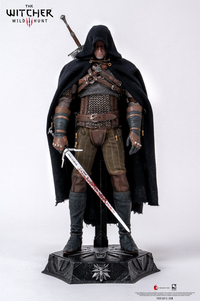 Geralt de Rivia Figura Articulada 30 cm Escala 1/6 The Witcher 3: Wild Hunt  