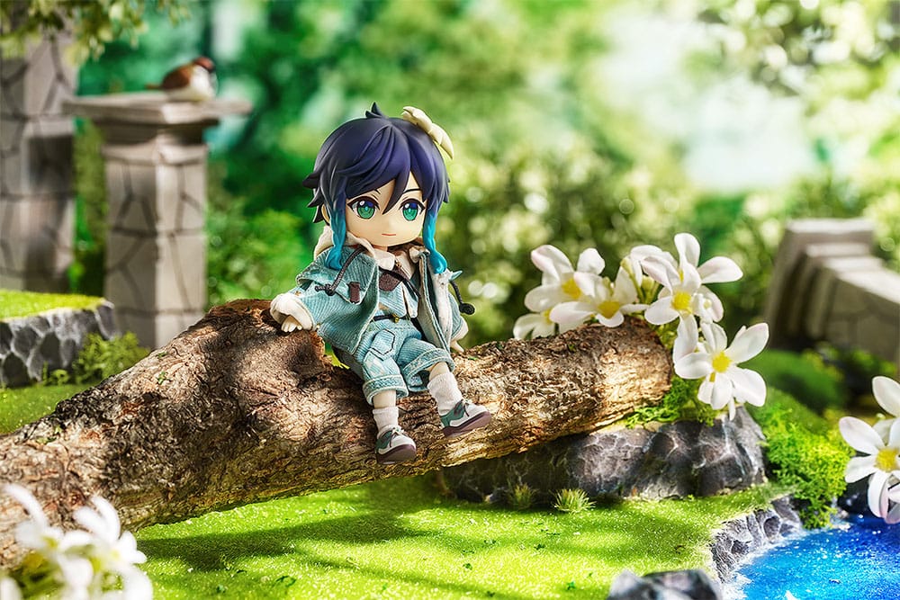 FIGURA VENTI BLUE BALLAD VERSION GENSHIN IMPACT NENDOROID DOLL  