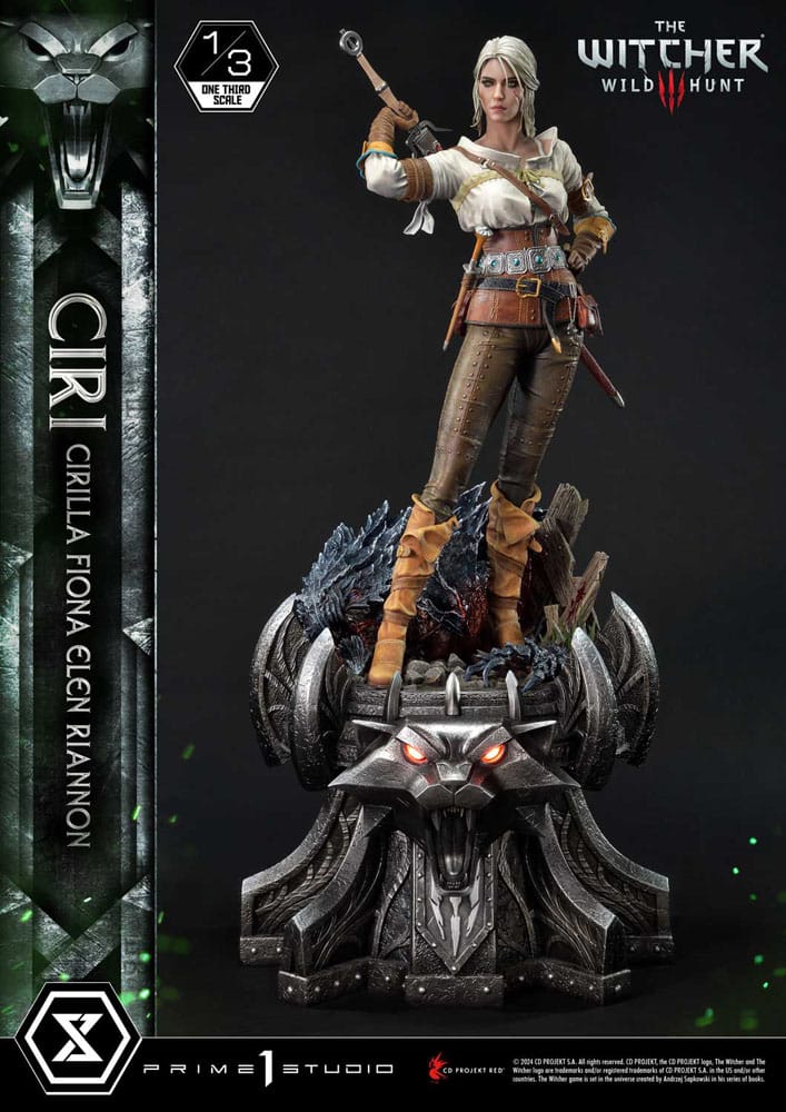 The Witcher 3: Wild Hunt Museum Masterline Estatua 1/3 Wild Hunt Ciri Fiona Elen Riannon 81 cm