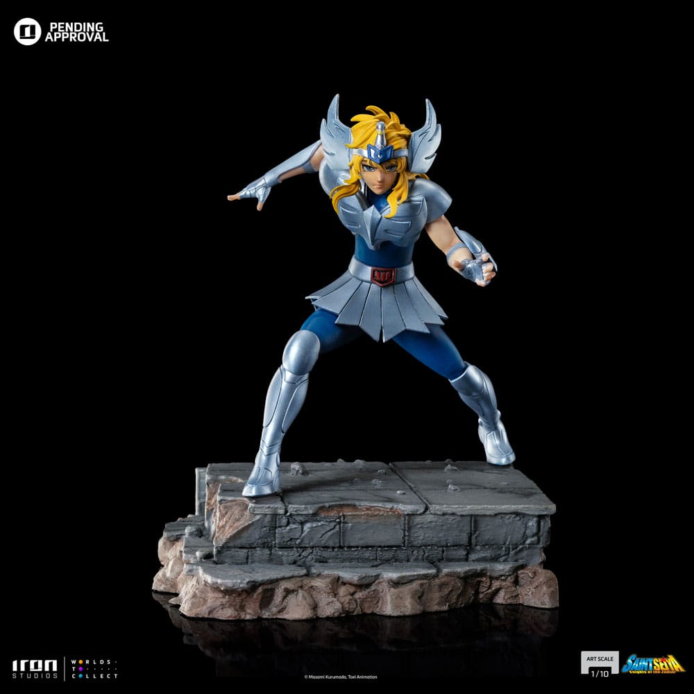 figura de resina de saint seiya
