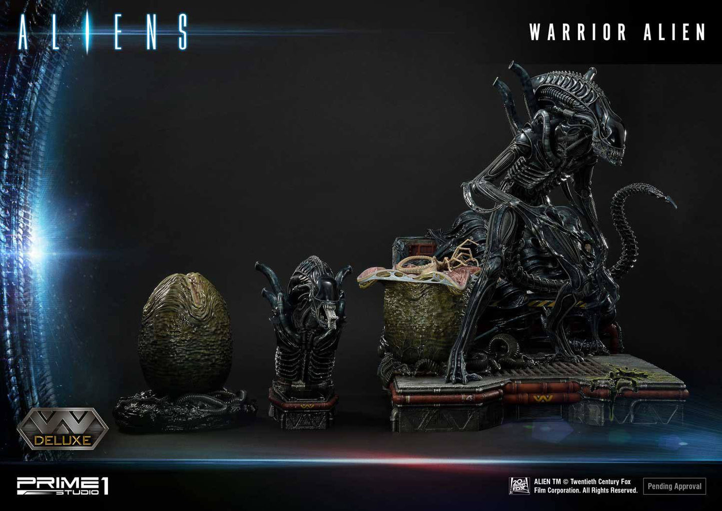 figura deluxe warrior alien