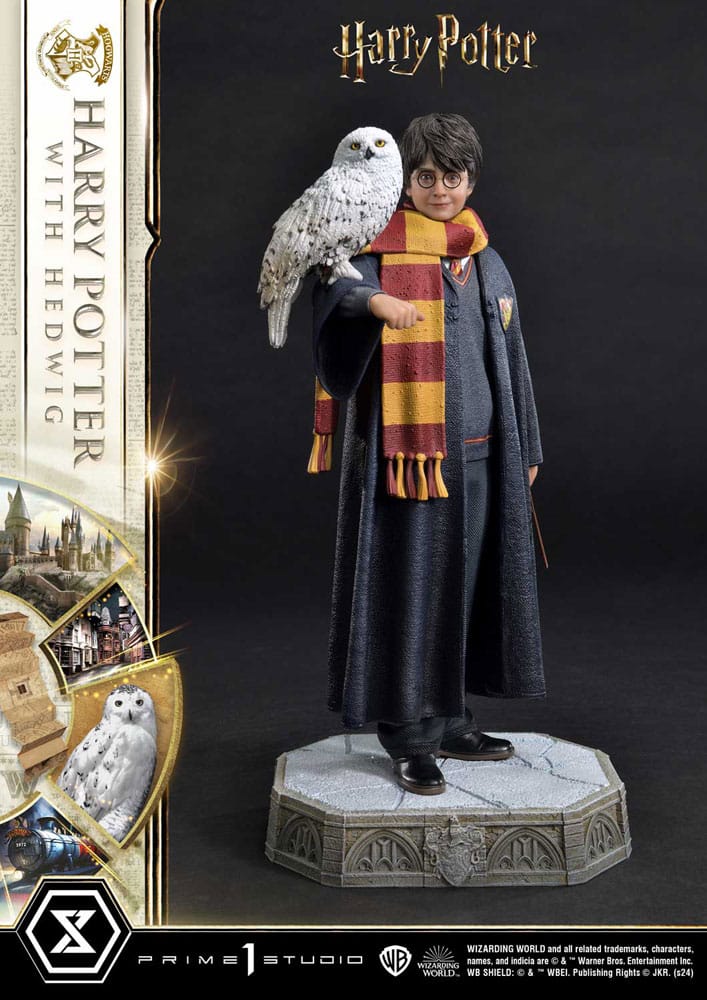 figura harry potter y hedwig