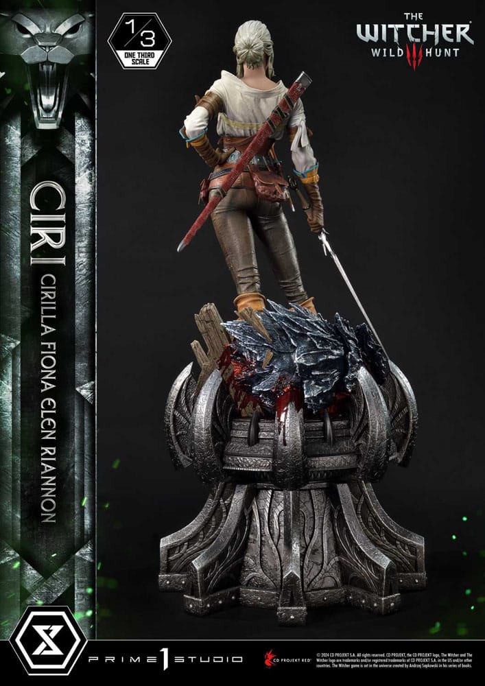 The Witcher 3: Wild Hunt Museum Masterline Estatua 1/3 Wild Hunt Ciri Fiona Elen Riannon 81 cm