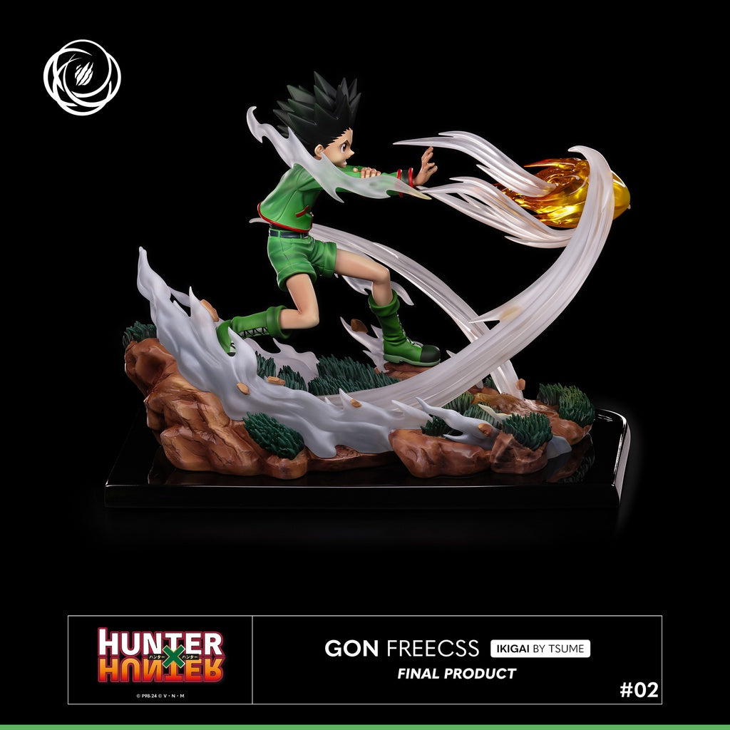 figura de resina hunter x hunter