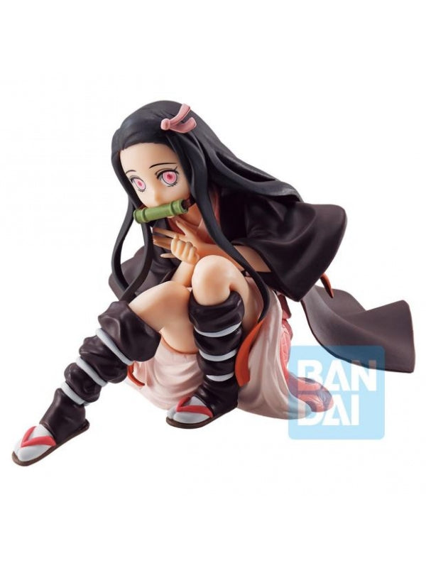 FIGURA BANDAI ICHIBANSHO DEMON SLAYER KIMETSU NO YAIBA NEZUKO KAMADO 10 CM EXCLUSIVA - Otakuya