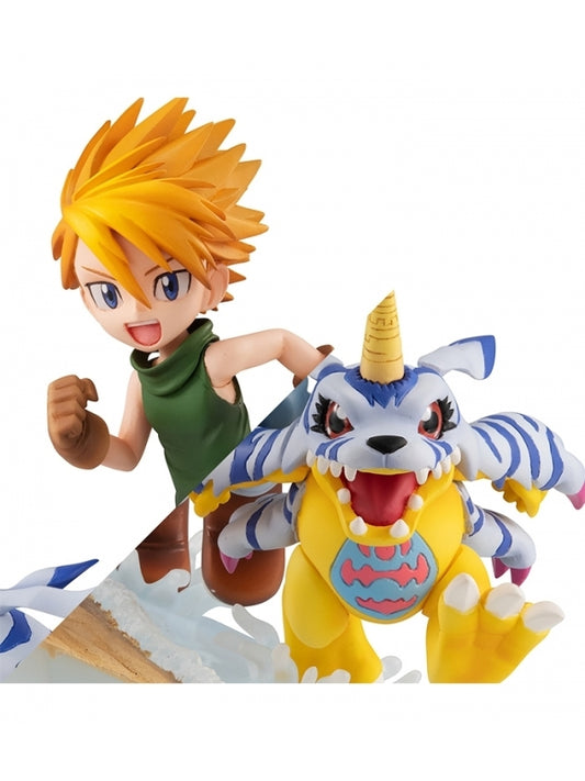 Figuras G.E.M. Series Digimon Adventure Yamato Ishida & Gabumon Ver 11cm De Megahouse - Otakuya