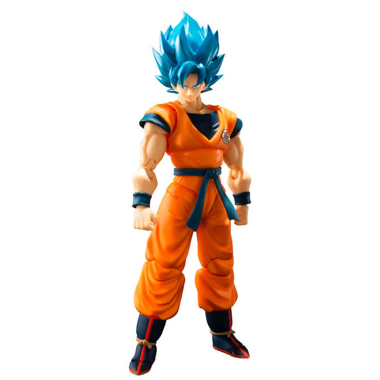 Figura Goku Blue Super Saiyan God Dragon Ball 14cm - Otakuya