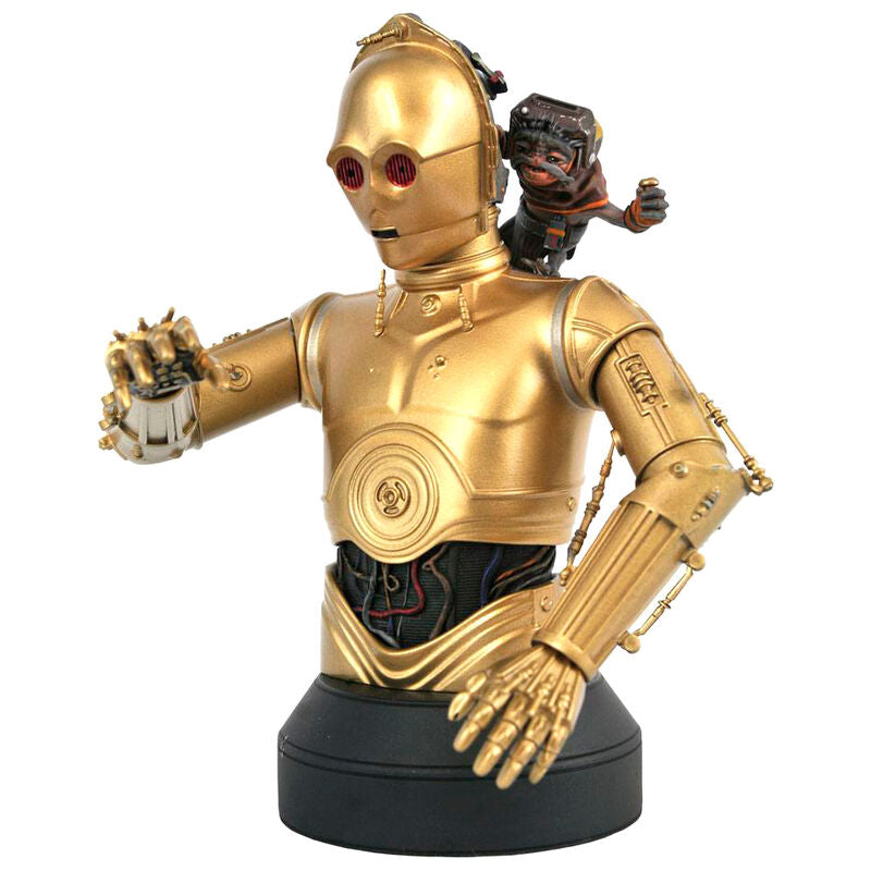 Busto C-3PO and Babu Frik Star Wars Episode IX 15cm - Otakuya