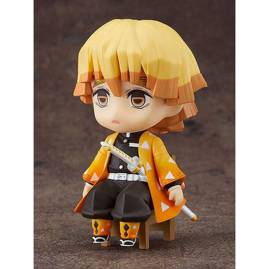 Figura Nendoroid Swacchao Zenitsu Agatsuma Demon Slayer Kimetsu No Yaiba 9cm - Otakuya