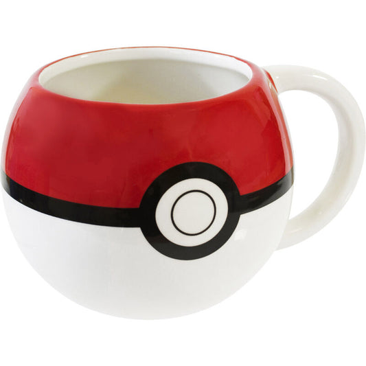 Taza 3D Poke-Ball Pokemon 445ml - Otakuya