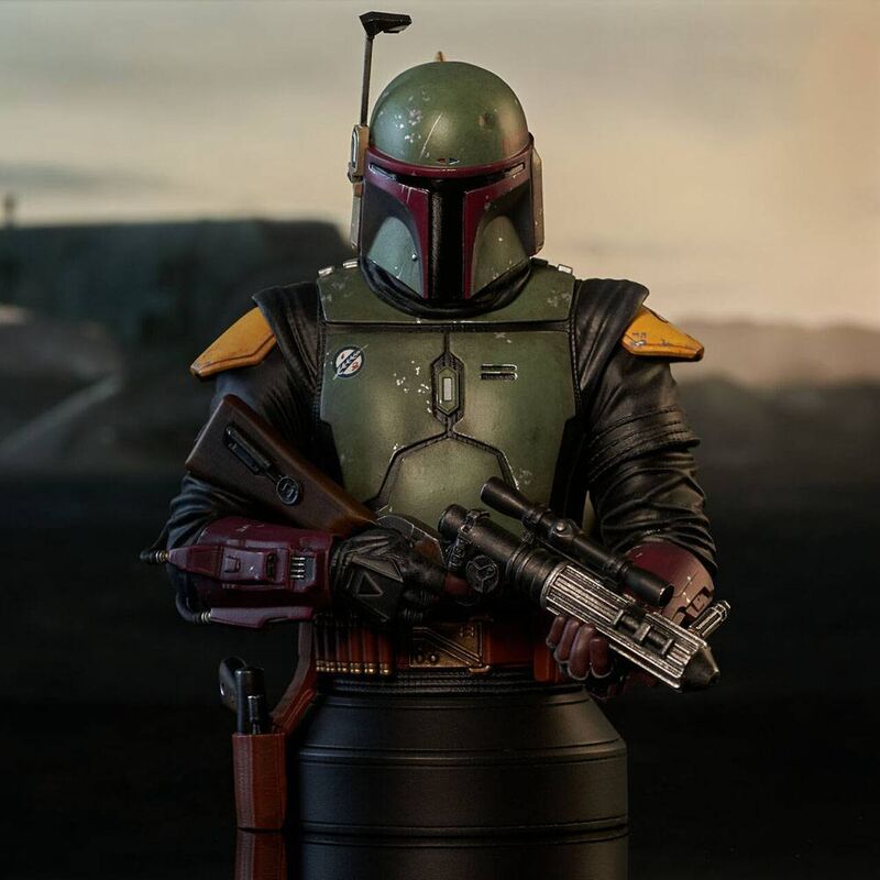 Busto Boba Fett The Book of Boba Fett Star Wars 15cm - Otakuya