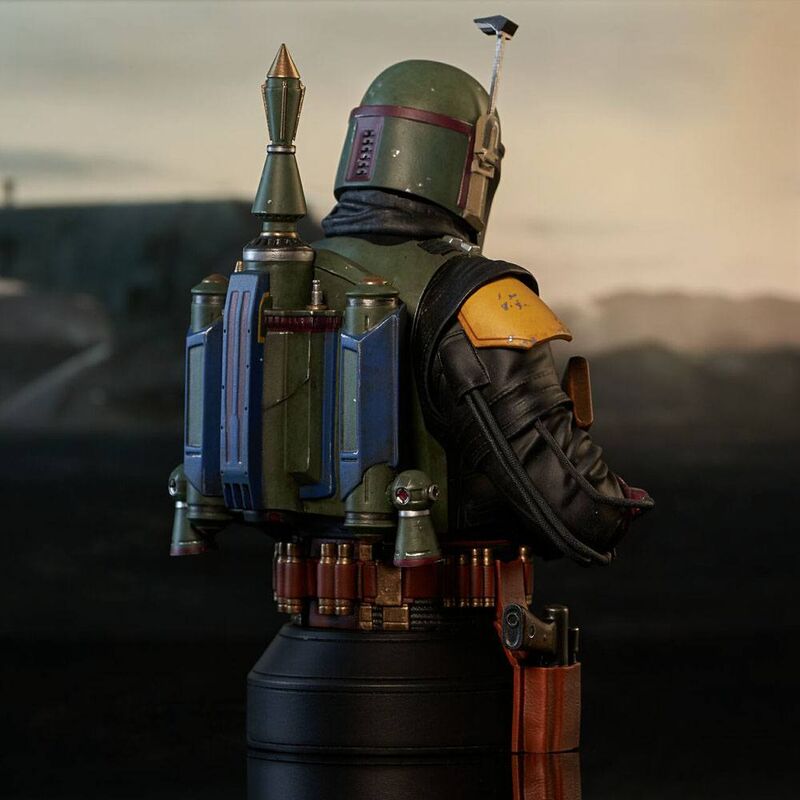 Busto Boba Fett The Book of Boba Fett Star Wars 15cm - Otakuya