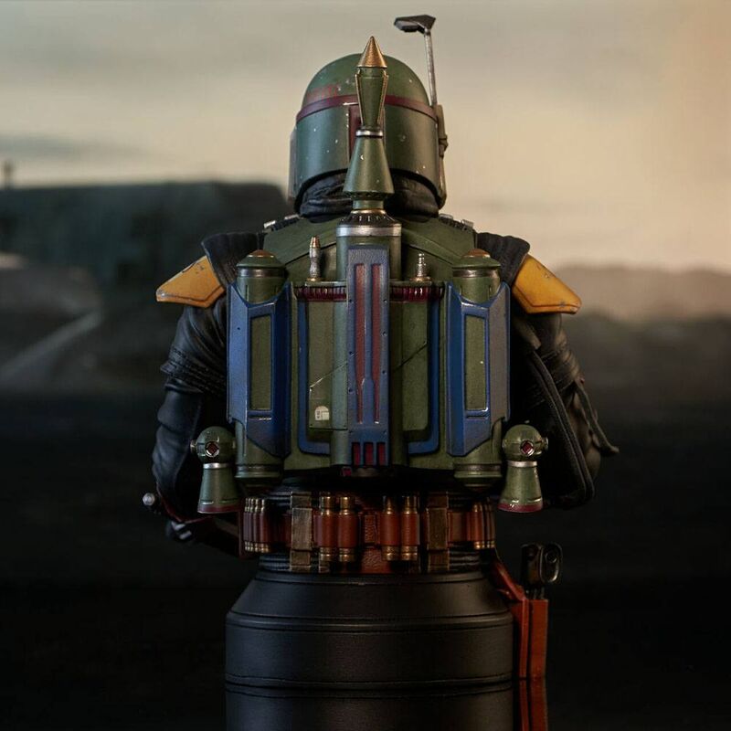 Busto Boba Fett The Book of Boba Fett Star Wars 15cm - Otakuya