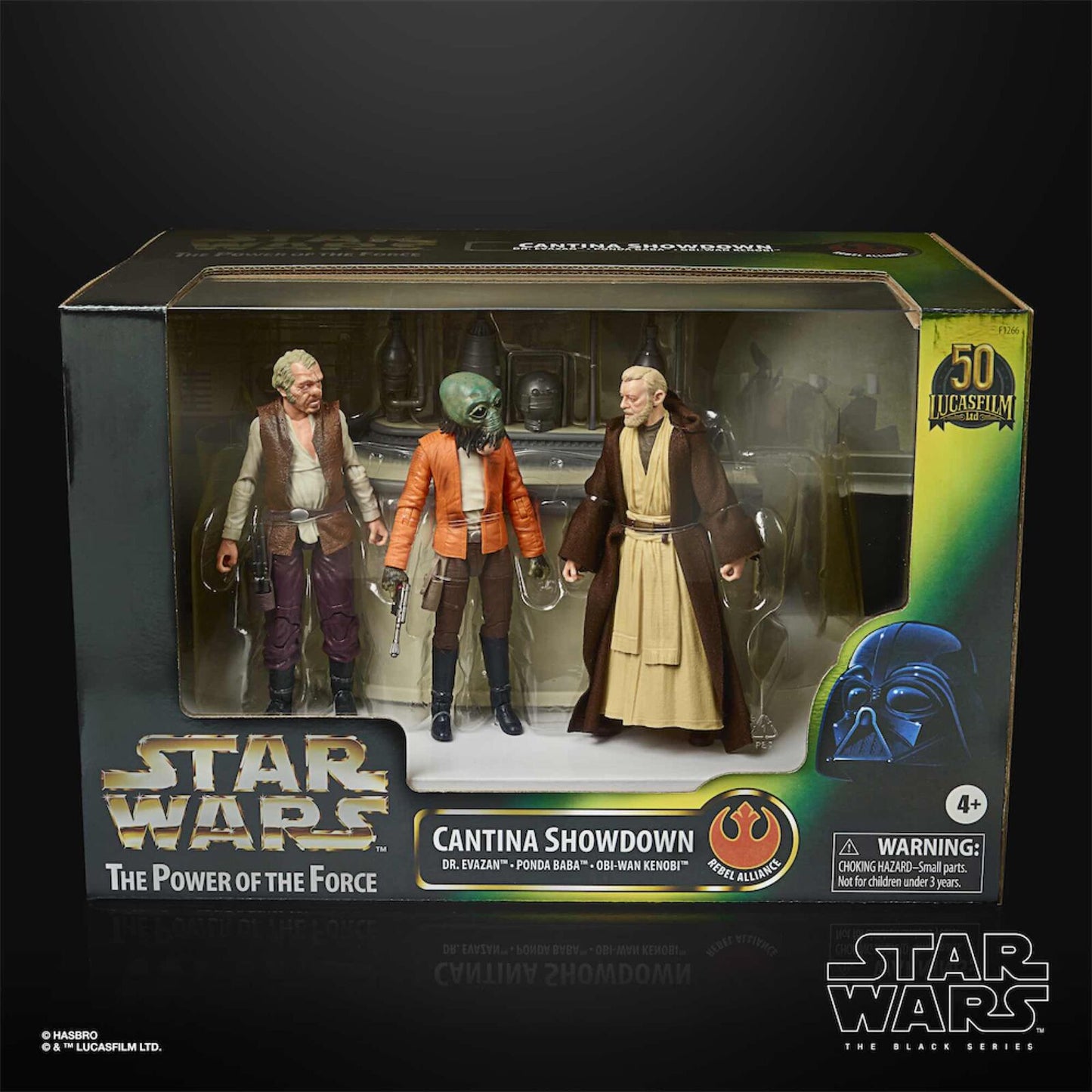 Set figuras The Power Of The Force Cantina Showdown Black Series Star Wars - Otakuya