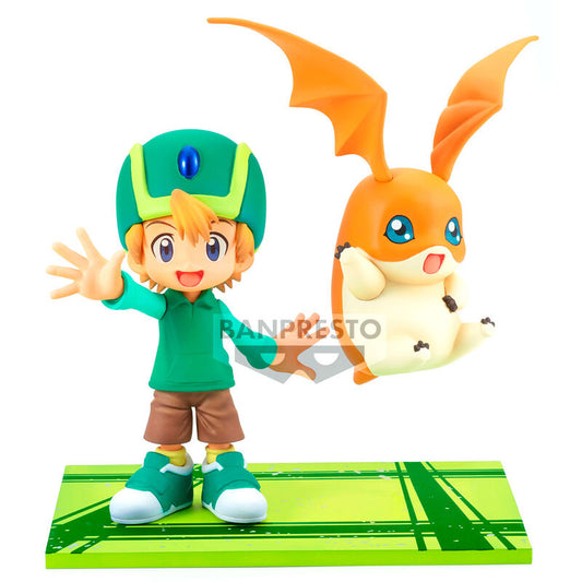 Figura Takeru & Patamon Adventure Archives Digimon Adventure 15cm - Otakuya