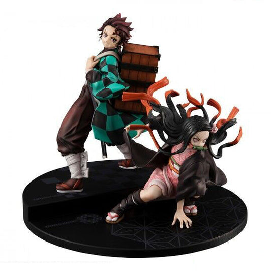 Figura Kamado brother and sister Precious G.E.M. series Demon Slayer Kimetsu no Yaiba 17cm - Otakuya