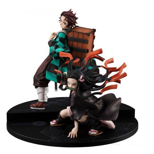 Figura Kamado brother and sister Precious G.E.M. series Demon Slayer Kimetsu no Yaiba 17cm - Otakuya