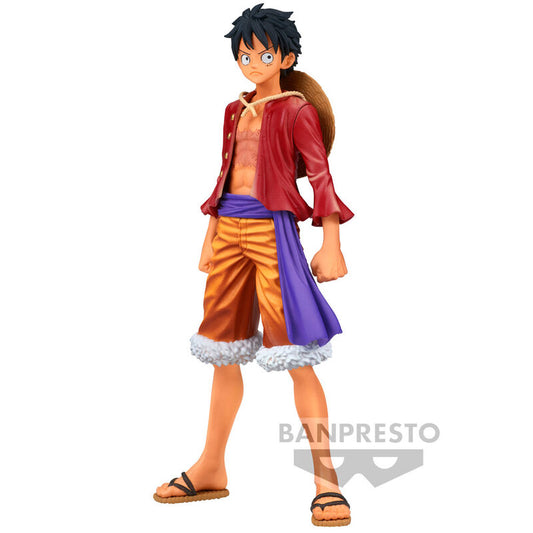 Figura Monkey D Luffy Wanokuni The Grandline Series One Piece DXF 16cm - Otakuya