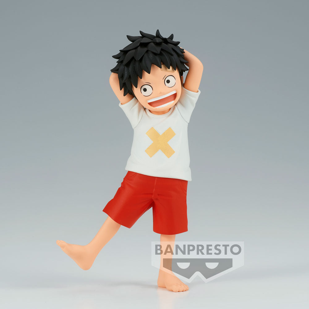 Figura Monkey D Luffy Children The Grandline Series Film Red One Piece 12cm - Otakuya