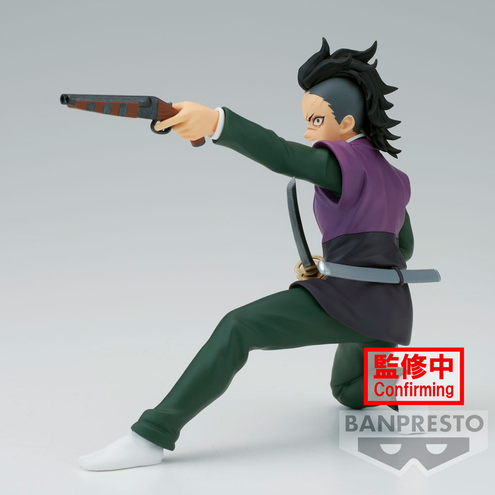 Figura Genya Shinazugawa Vibration Stars Demon Slayer Kimetsu no Yaiba 12cm - Otakuya