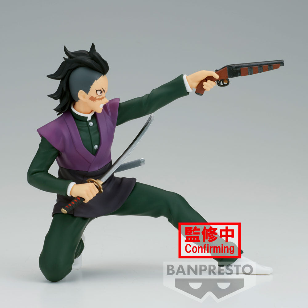 Figura Genya Shinazugawa Vibration Stars Demon Slayer Kimetsu no Yaiba 12cm - Otakuya