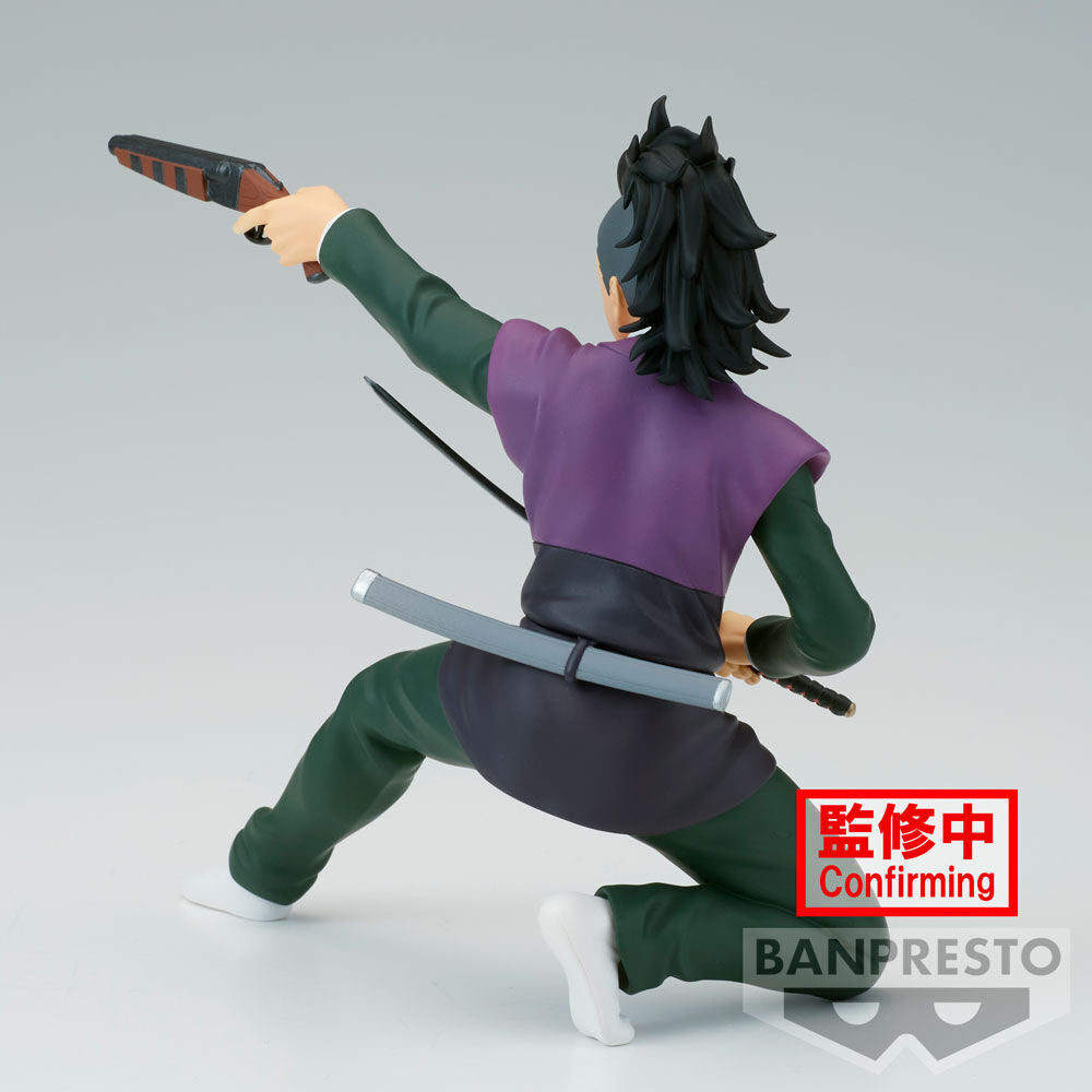 Figura Genya Shinazugawa Vibration Stars Demon Slayer Kimetsu no Yaiba 12cm - Otakuya