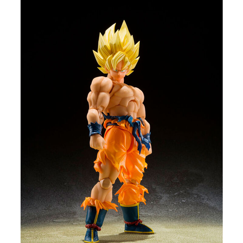 Figura SH Figuarts Super Saiyan Son Goku Dragon Ball Z 14cm - Otakuya