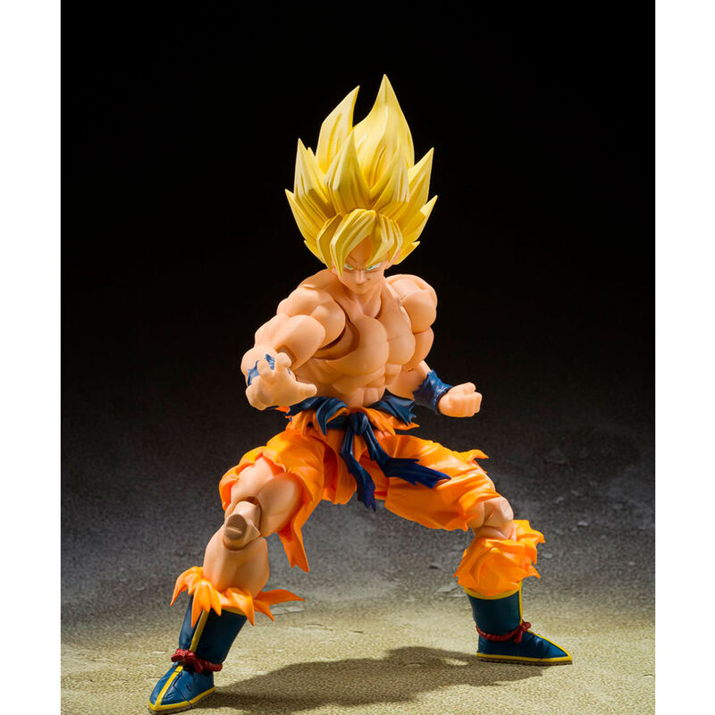 Figura SH Figuarts Super Saiyan Son Goku Dragon Ball Z 14cm - Otakuya