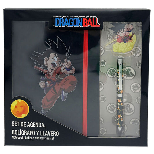 Set diario + boligrafo + llavero Dragon Ball - Otakuya