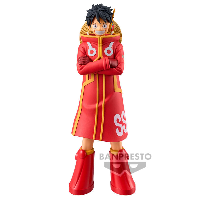 Figura Monkey D Luffy DXF Grandline Series One Piece 16cm - Otakuya