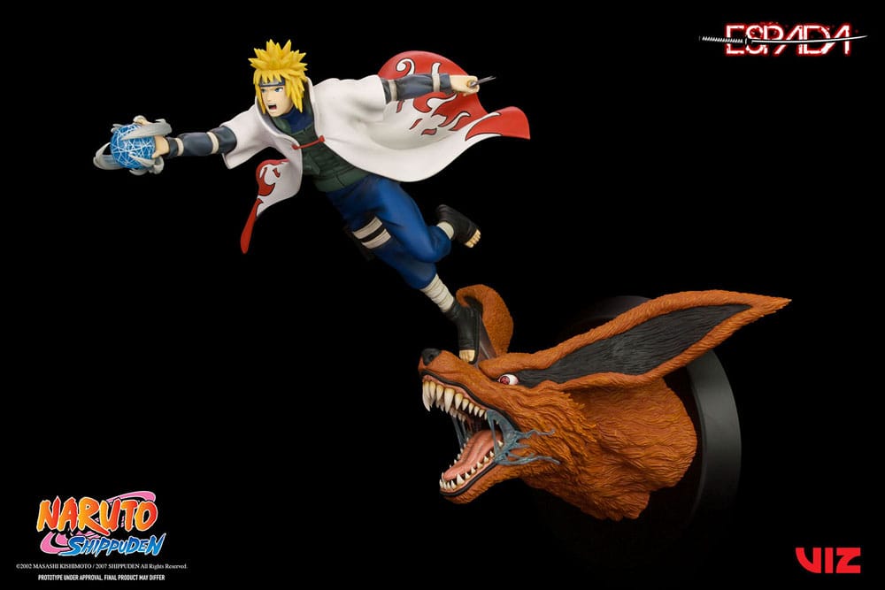 figura de minato vs kurama