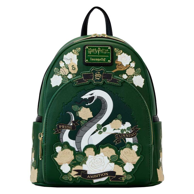 mochila slytherin harry potter