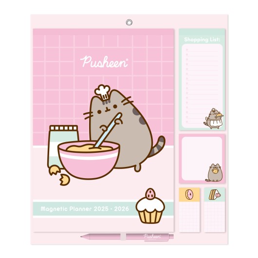 planificador pusheen