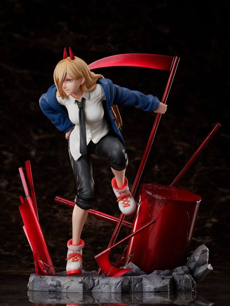 Figura Power Chainsaw Man Estatua PVC 1/7 22 cm - Otakuya