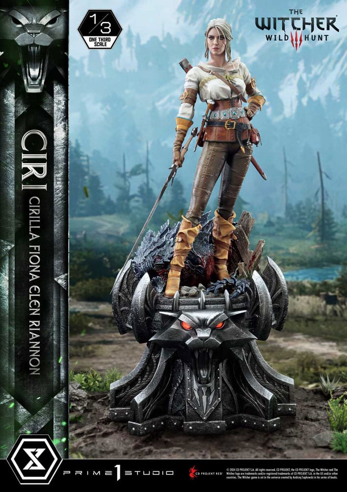 The Witcher 3: Wild Hunt Museum Masterline Estatua 1/3 Wild Hunt Ciri Fiona Elen Riannon 81 cm