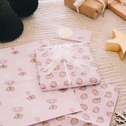 papel de regalo pusheen