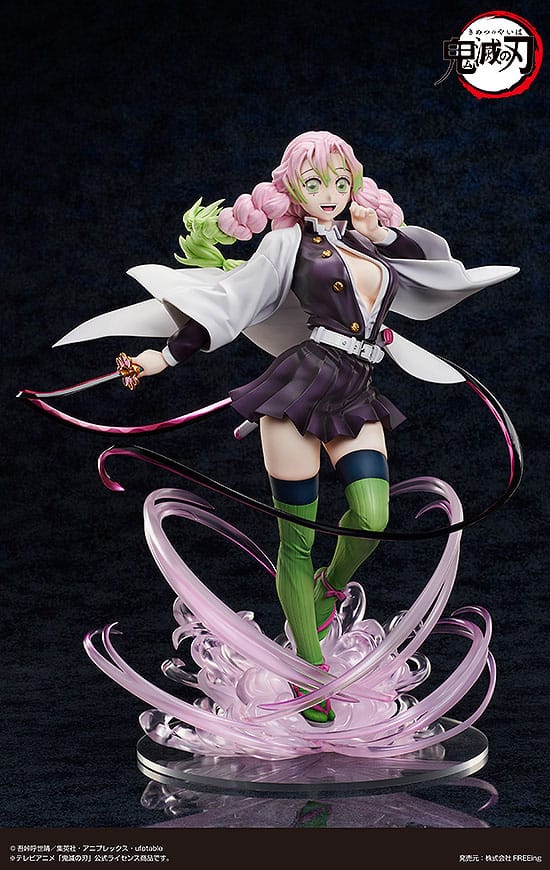 Demon Slayer: Kimetsu no Yaiba Estatua PVC 1/4 Mitsuri Kanroji Deluxe Edition 41 cm - Otakuya