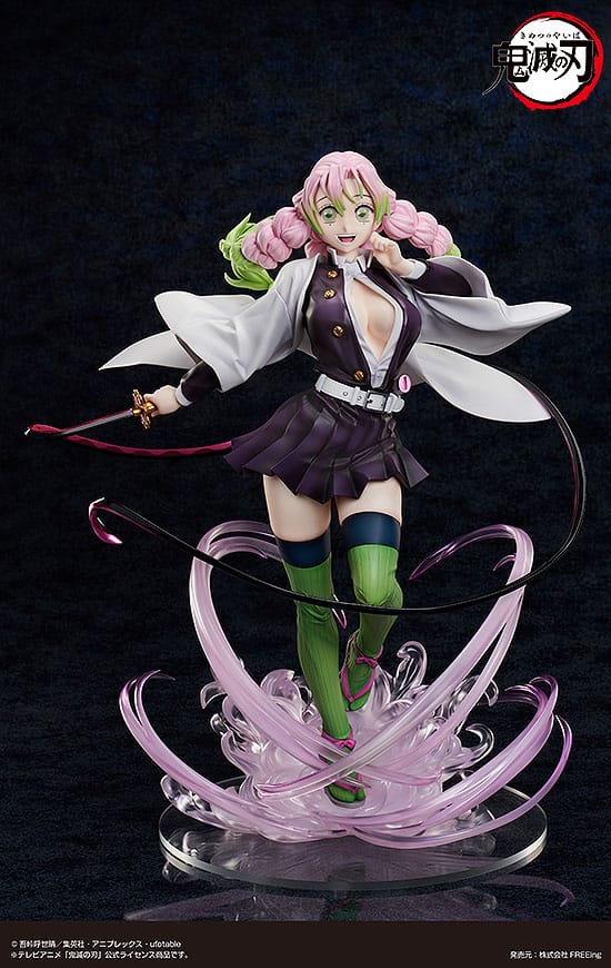 Demon Slayer: Kimetsu no Yaiba Estatua PVC 1/4 Mitsuri Kanroji Deluxe Edition 41 cm - Otakuya