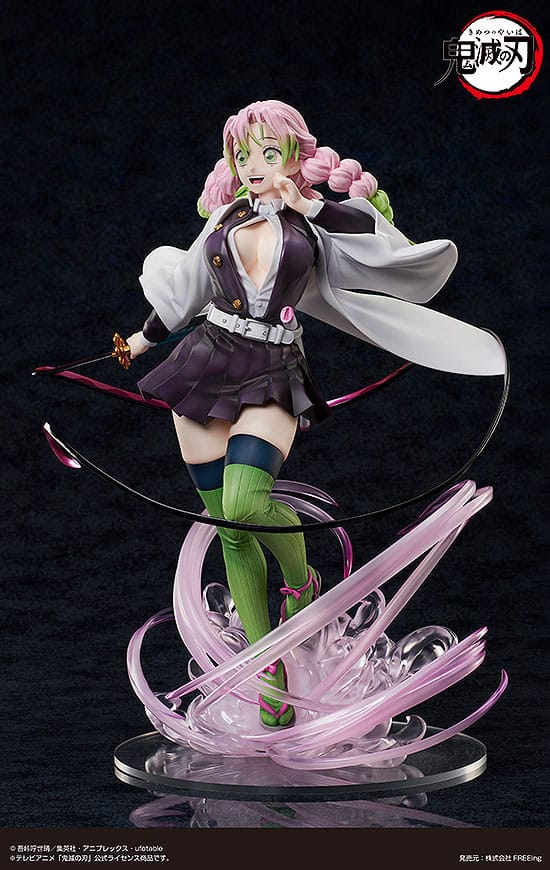 Demon Slayer: Kimetsu no Yaiba Estatua PVC 1/4 Mitsuri Kanroji Deluxe Edition 41 cm - Otakuya