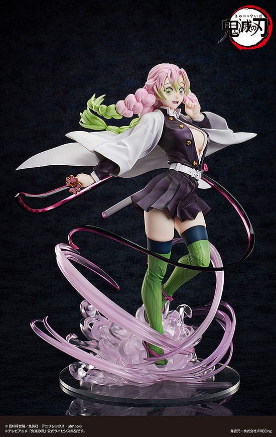 Demon Slayer: Kimetsu no Yaiba Estatua PVC 1/4 Mitsuri Kanroji Deluxe Edition 41 cm - Otakuya